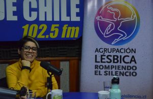 Erika Montecinos. Fundadora de la Agrupación Lésbica Rompiendo el Silencio
